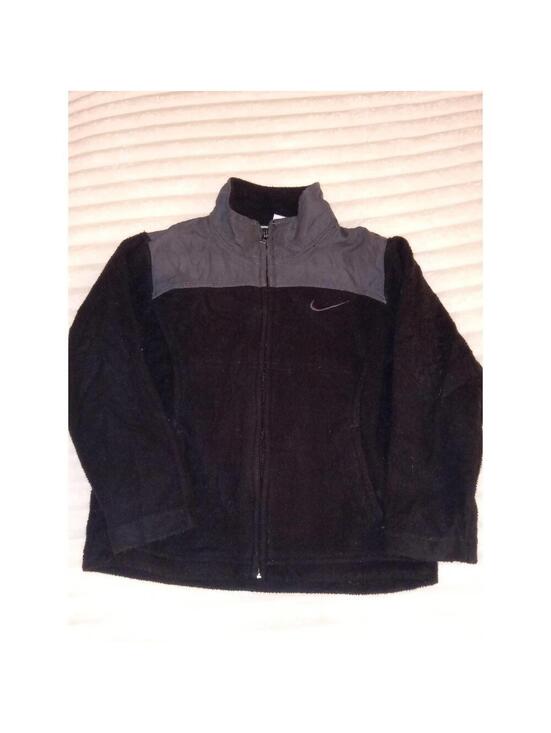 Nike Other - Nike Fleece Jacket Boys Size 6 Full Zip Long Sleeves Fall Spring Coat